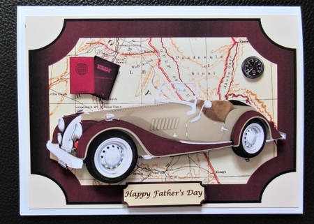 Vintage Sports Car 2 by Davina Rundle