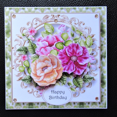 Meadow Flowers Bouquet 4 by Davina Rundle