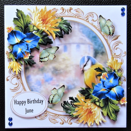 Beautiful Bluetit In Spring by Davina Rundle