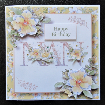 Pretty Yellow Spring Flowers - Nan by Davina Rundle