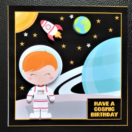 Spaceman & Blue Planet by Davina Rundle