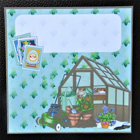 Gardeners delight blank insert by Davina Rundle
