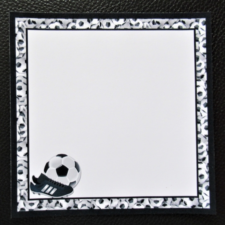 FOOTBALL INSERT by Davina Rundle