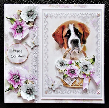 Saying It With Flowers no3 Mini Page Kit by Davina Rundle