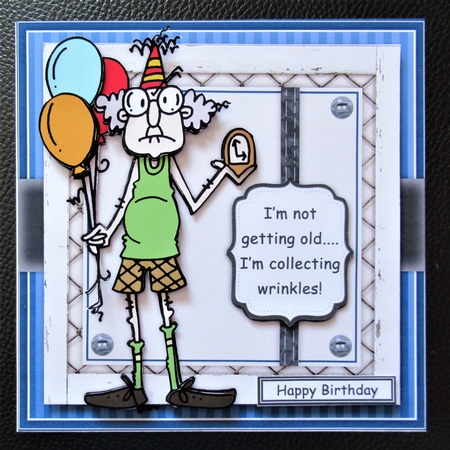 Gus - Wrinkles Mini Card Kit by Davina Rundle