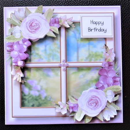 Wonderful Wildflower Window  by Davina Rundle