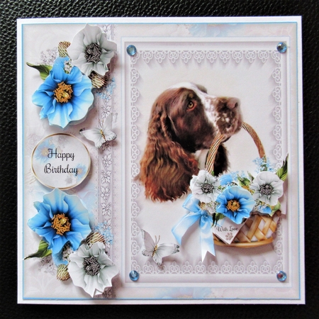 Saying It With Flowers no4 Mini Page Kit by Davina Rundle