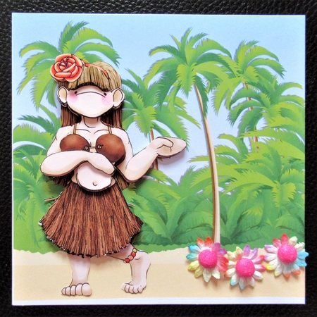 PALM TREE ISLAND by Davina Rundle