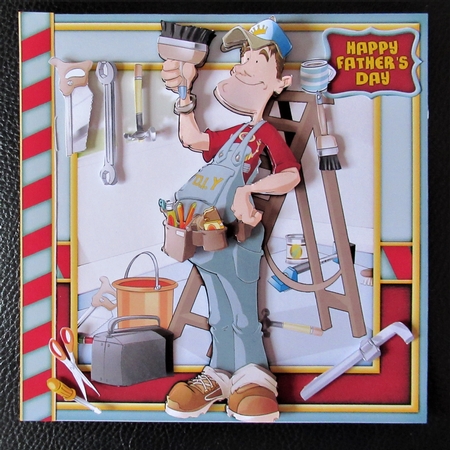 King Of DIY Dude 4 Sheet Mini Kit by Davina Rundle