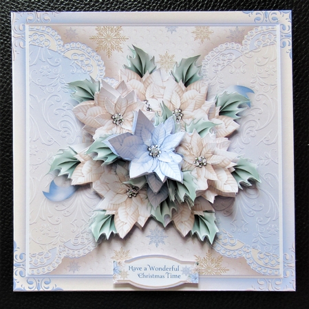 The Blue Poinsettia by Davina Rundle