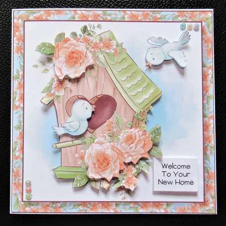Welcome To Your New Home - Orange Roses by Davina Rundle