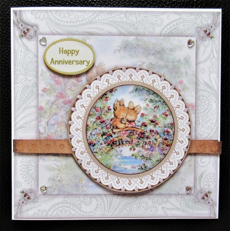 Happy Bunnies - On the Bridge by Davina Rundle