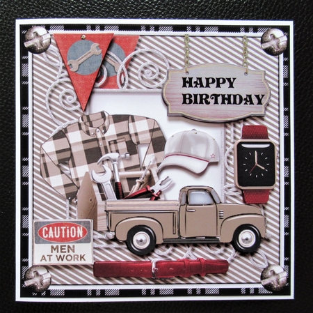 Male Card  Mr. Fix-It  by Davina Rundle