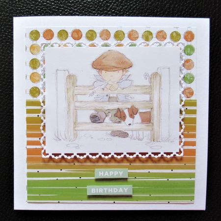 Sketchy Papers - Big Bubbles - Autumn by Davina Rundle
