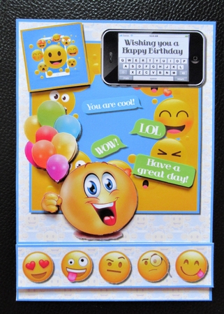 Mobile Emojis A5 by Davina Rundle