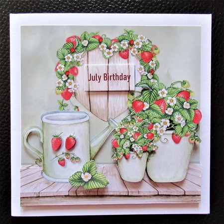 Strawberries  Mini Kit by Davina Rundle