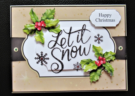 Christmas Word art 6x8 Mini Kit 6 by Davina Rundle