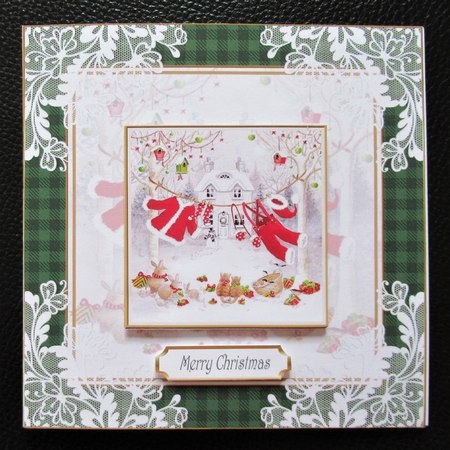 Christmas Santa is Here Topper 2 by Davina Rundle