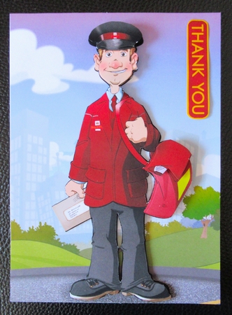 Postman Dude by Davina Rundle