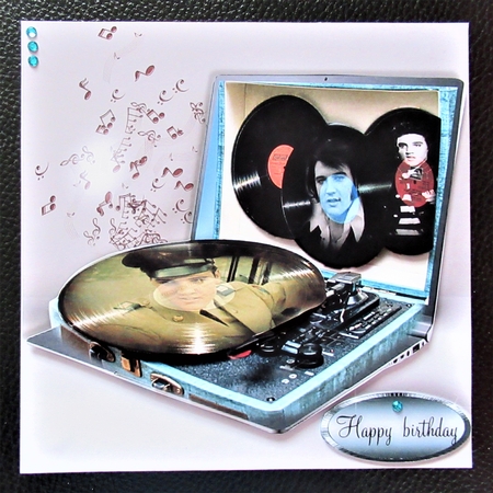 Elvis record player by Davina Rundle