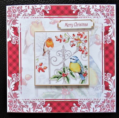 Christmas Snow is Falling Topper 8 by Davina Rundle
