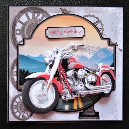 Retro Harley Mini Kit by Davina Rundle