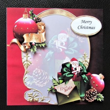 Golden Christmas Arch - Letter To Santa by Davina Rundle