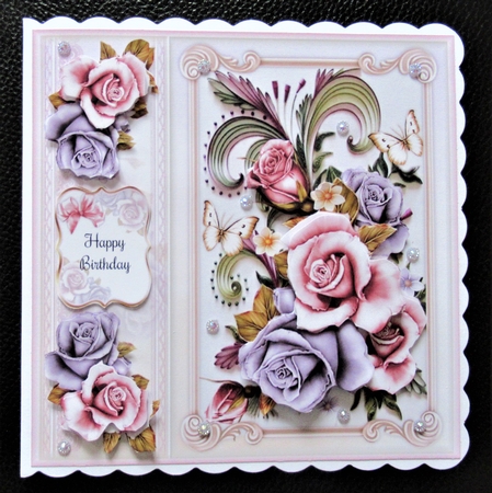 Quilling & Roses 4 Mini Page Kit by Davina Rundle