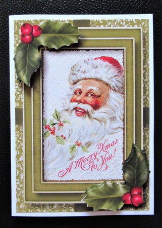 Vintage Christmas 4 A5 by Davina Rundle