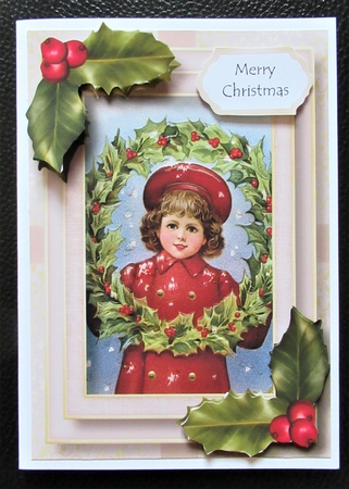Vintage Christmas Natural 4 A5 by Davina Rundle