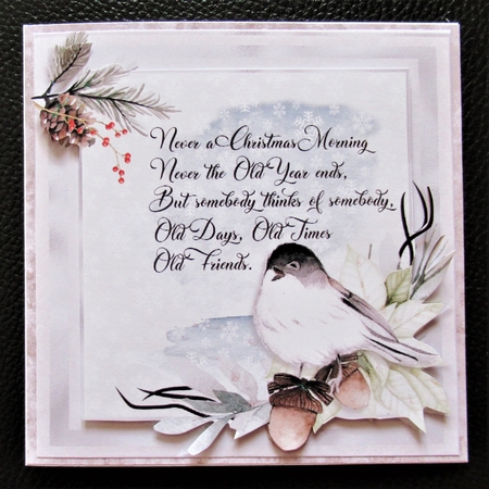More Than Words Can Say Christmas 7 Card Front and Inserts Kit by Davina Rundle