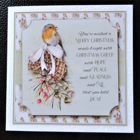 Christmas Robin Mini Kit by Davina Rundle