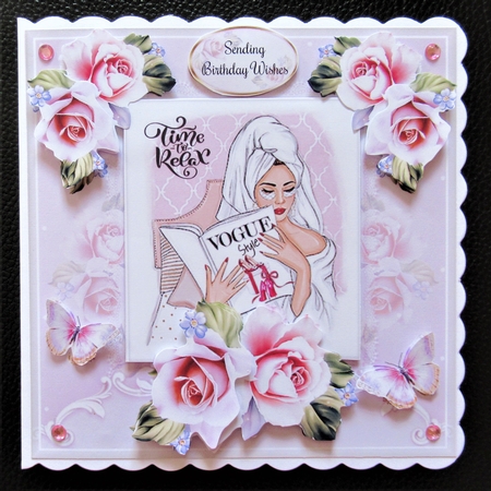Time To Relax Mini Page Kit by Davina Rundle