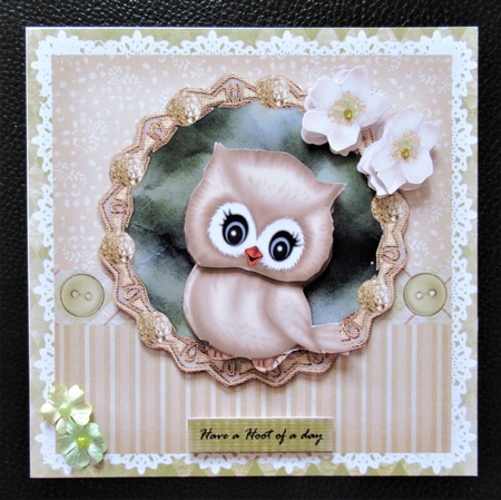 Cute Birthday Owl Mini Kit by Davina Rundle