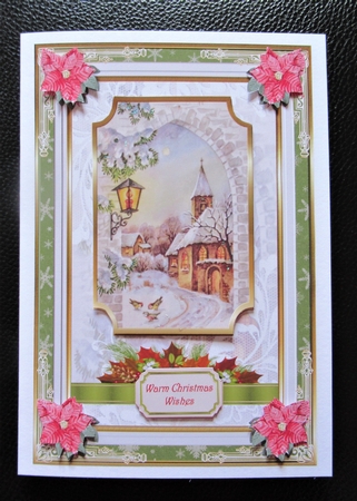 Christmas Scene Decoupage Topper 7 by Davina Rundle