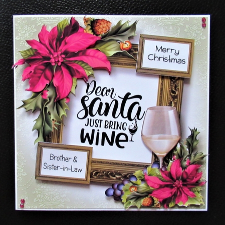 Christmas Wine Quotes Bumper Kit by Davina Rundle