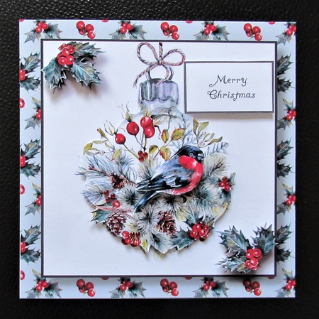 Beautiful Watercolour Bauble by Davina Rundle