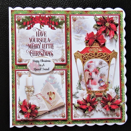 Santas Lantern Mini Page Kit  by Davina Rundle