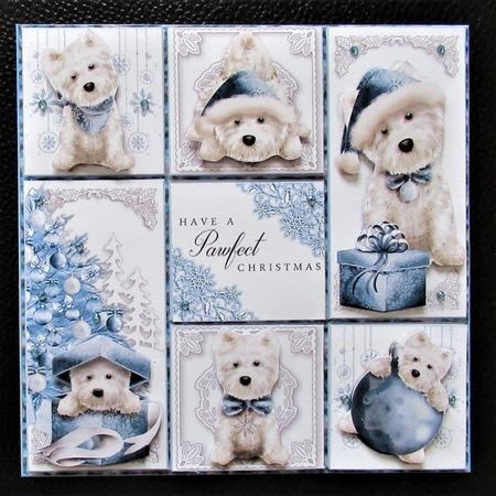 Christmas Dog Collage Mini Page Kit    by Davina Rundle