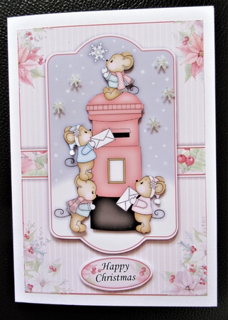 Post Box Mice A5 Mini Kit by Davina Rundle