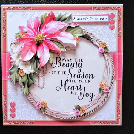 Christmas Wreaths Bumper Card Kit by Davina Rundle