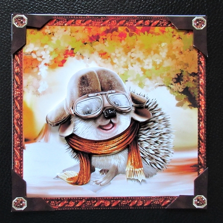 Hedge-Hugs Brown (Multi-Use Humorous And Regular) Mini Kit by Davina Rundle
