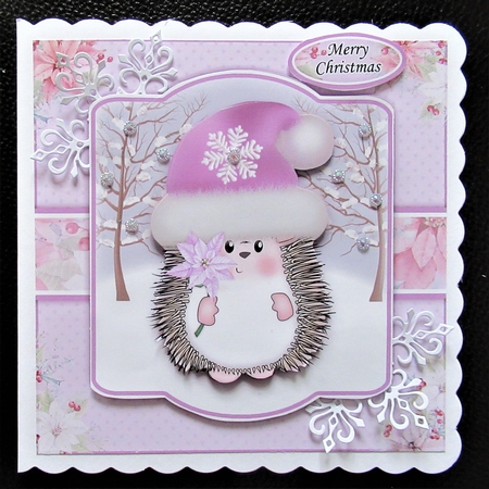 Poinsettia Hedgy 5 Mini Kit by Davina Rundle