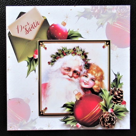 8x8 Vintage Santa mini kit by Davina Rundle