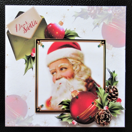 8x8 Vintage Santa 2 mini kit by Davina Rundle