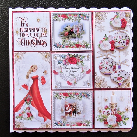 Christmas Collage 2 Mini Page Kit  by Davina Rundle