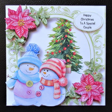 Happy Christmas Snowman Bumper Kit by Davina Rundle