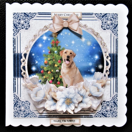 Christmas Dogs6 Mini Card Kit by Davina Rundle