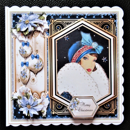 Art Deco Christmas 3 Mini Page Kit    by Davina Rundle