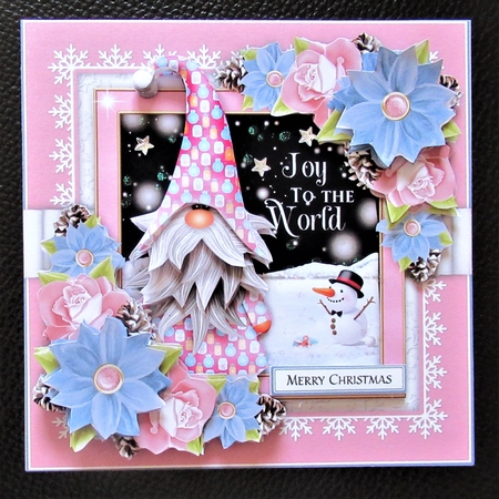 Christmas Gnomes8 Mini Card Kit by Davina Rundle